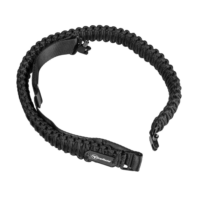 Firefield Tactical 2-Point Paracord Sling for Tactical Rifles, Black - FF46001