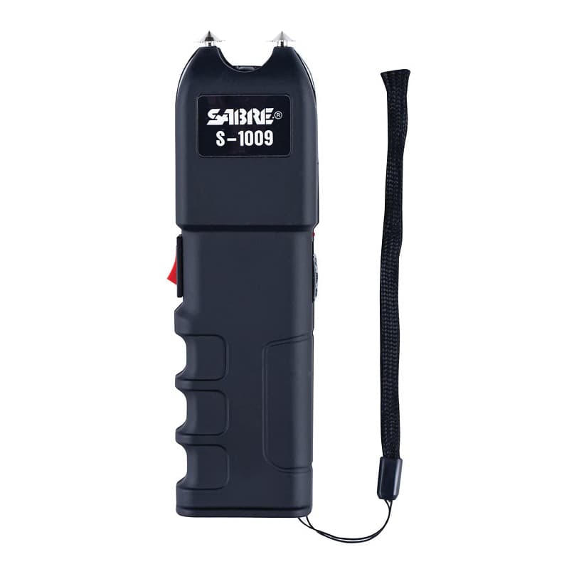 Sabre AKA Security Equipment Corp 1.25 uC Tactical Stun Gun w/ LED Flashlight and Anti-Grab Technology - S-1009