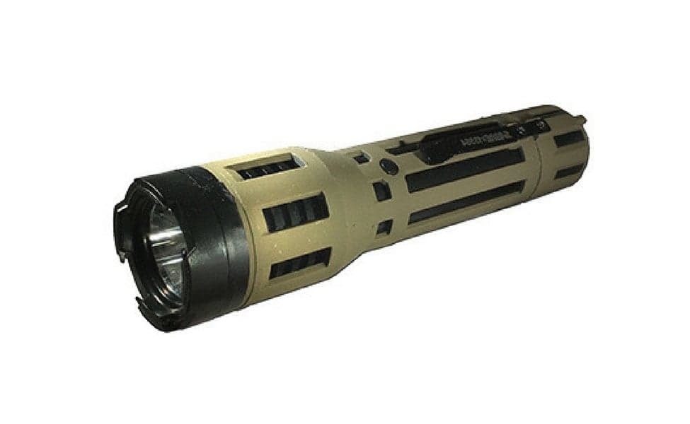 Sabre AKA Security Equipment Corp 1.82 uC Tactical Stun Gun w/ LED Flashlight and Holster, Green - S-2000SF-G