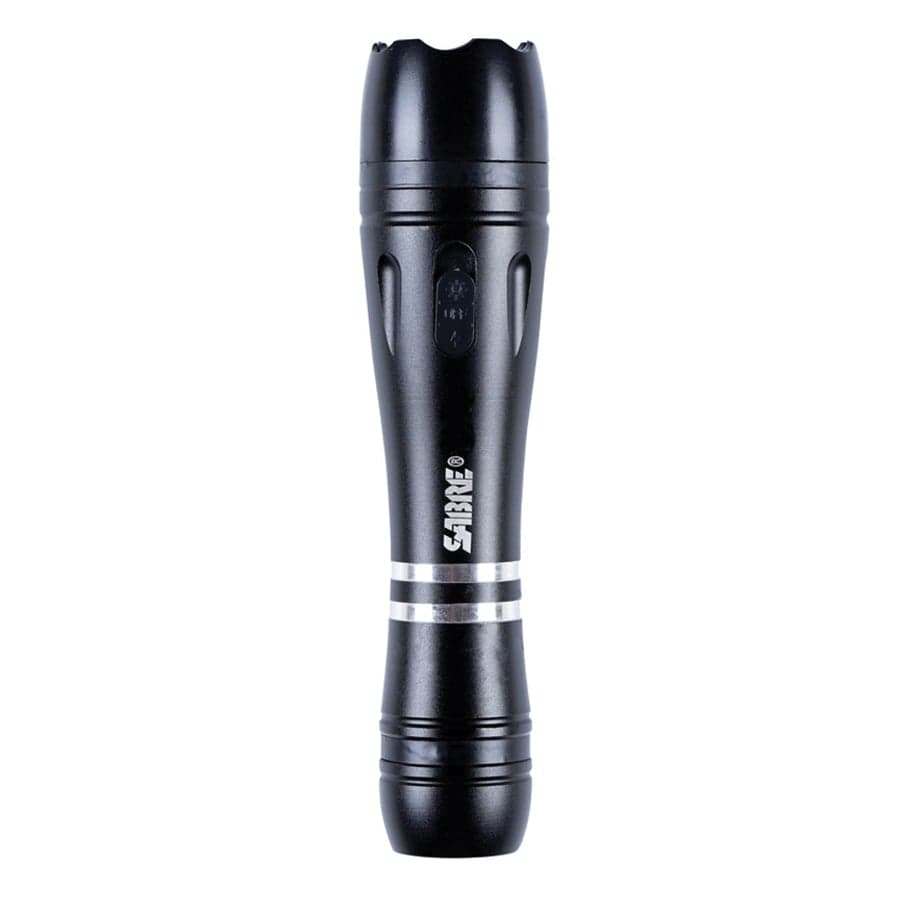 Sabre AKA Security Equipment Corp 2.517 uC Maximum Strength Tactical Stun Gun w/ LED Flashlight and Holster - S-3000SF