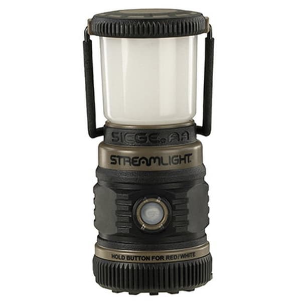 Streamlight The Siege 50/100/200 Lm Led Hand Lantern, Coyote - 44941