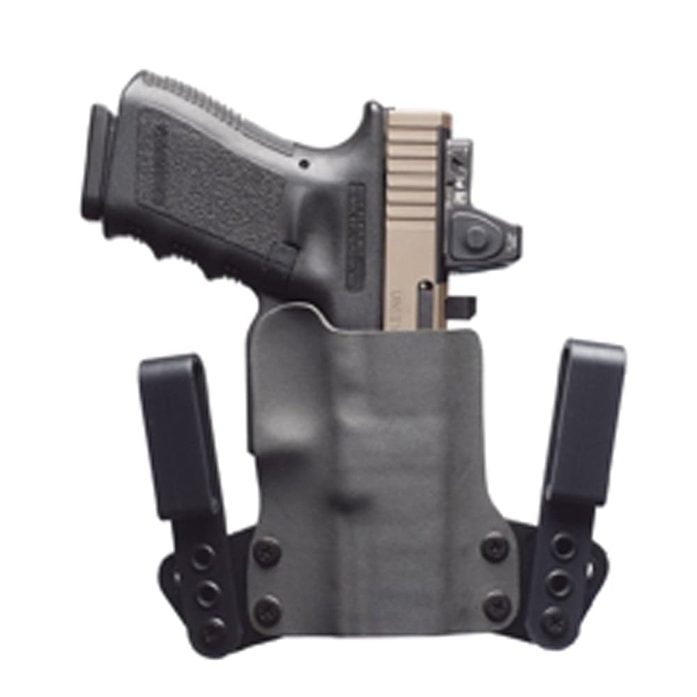 Black Point Tactical Mini WING Right Hand GLOCK G43X Subcompact IWB Hybrid Holster, Black - 115947
