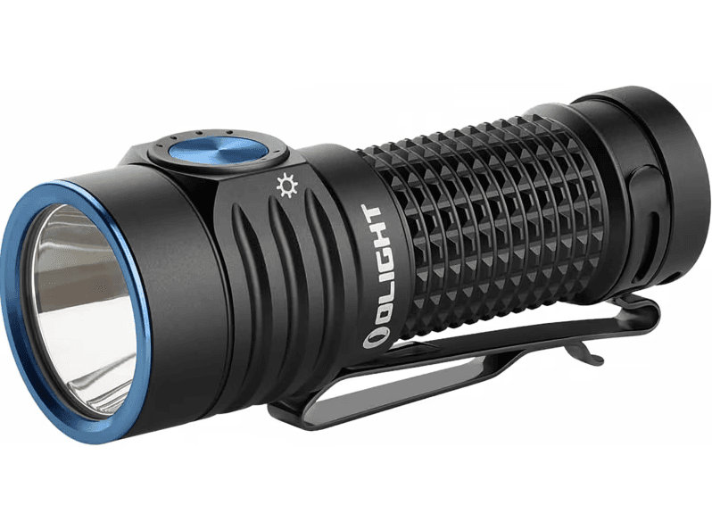 Olight Baton Turbo Edc Flashlight Black White Light Led 1000 Lumens