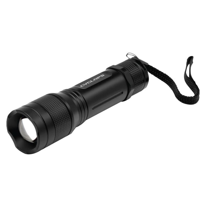 Cyclops 350 lm Cree XTE LED Weather-Resistant Tactical Flashlight, Black - CYC-TF350
