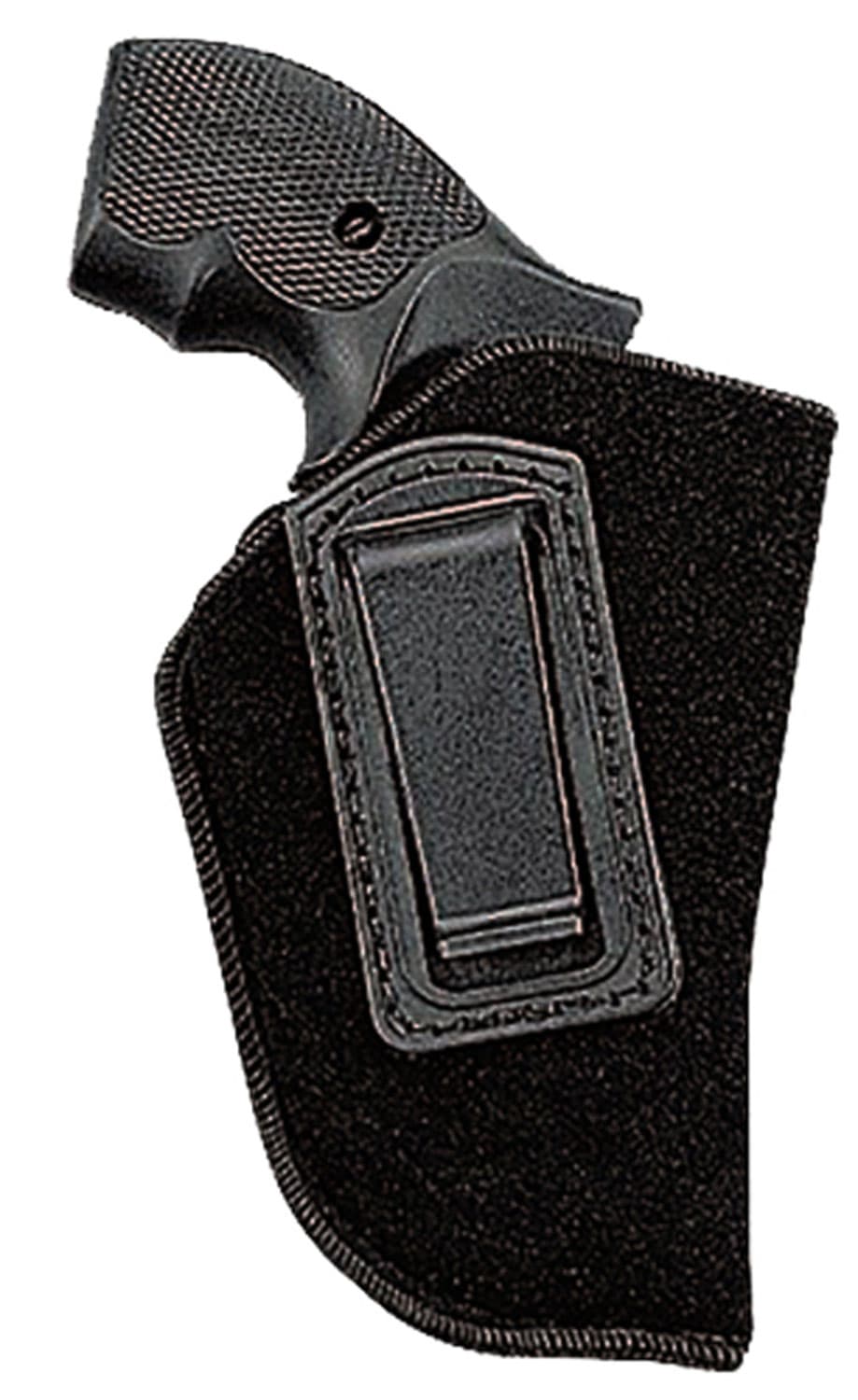 Uncle Mike's Size 1 Left Hand 3" To 4" Medium Autos Inside-The-Pant Open Style Holster, Textured Black - 89012