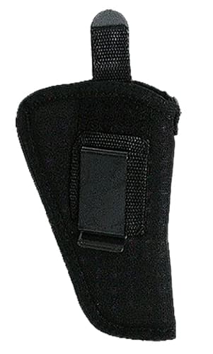 Uncle Mike's Gun Mate Size 6 Ambidextrous Hand Up to 4" Medium Frame Autos Hip Holster, Textured Black - 21106