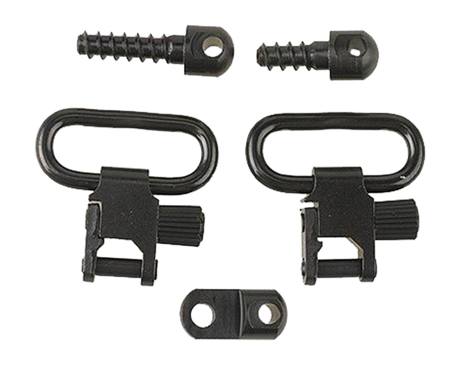 Uncle Mike's 1" Quick Detach Sling Swivel for Ruger, Black - 14612