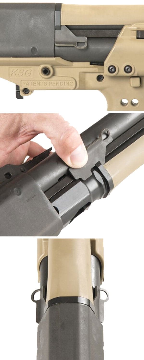 Kel-Tec Heavy-Duty Single Point Sling Attachment, Black - Ksg-515