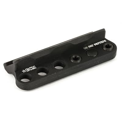 Bravo Company BCMGUNFIGHTER Modular KeyMod Scout Mount Fits SureFire Scout Light, Black - BCM-SLM-KM