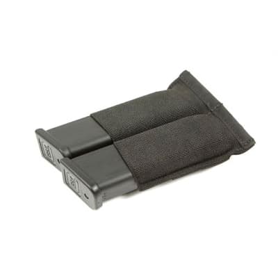 Blue Force Gear Ten Speed Double Magazine Pouch For Pistols, Black - Hw-Tsp-Pistol-2-Bk