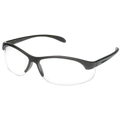 Howard Leight HL2000 Youth Safety Glasses, Black Frame w/ Clear Lens - R-01638