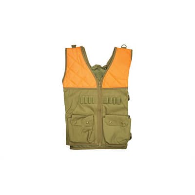 Ncstar Hunting Vest W/ Large Game Pouch, Blaze Orange - Chv2942to