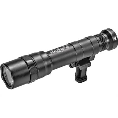 SureFire M640 Scout Pro LED 1500 Lumen Flashlight With Picatinny/M-LOK Mount And Z68 Tailcap, Black - M640DF-BK-PRO