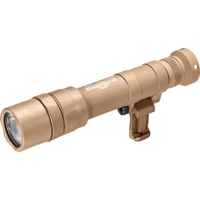 SureFire M640 Scout Pro LED 1500 Lumen Flashlight With Picatinny/M-LOK Mount And Z68 Tailcap, Tan - M640DF-TN-PRO