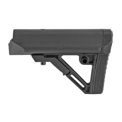 Leapers UTG Model 4 Combat Ops S1 Stock Ambi Sling Loop and Reversible QD Sling Swivel Housing, Black - RBUS1BMS