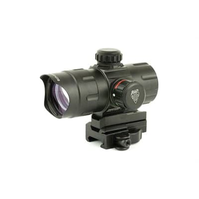 Leapers UTG 4.2" ITA RedGreen T-Dot with QD Mount 32.5 Objective 38mm, Black - 38mm SCP-DS3840TDQ