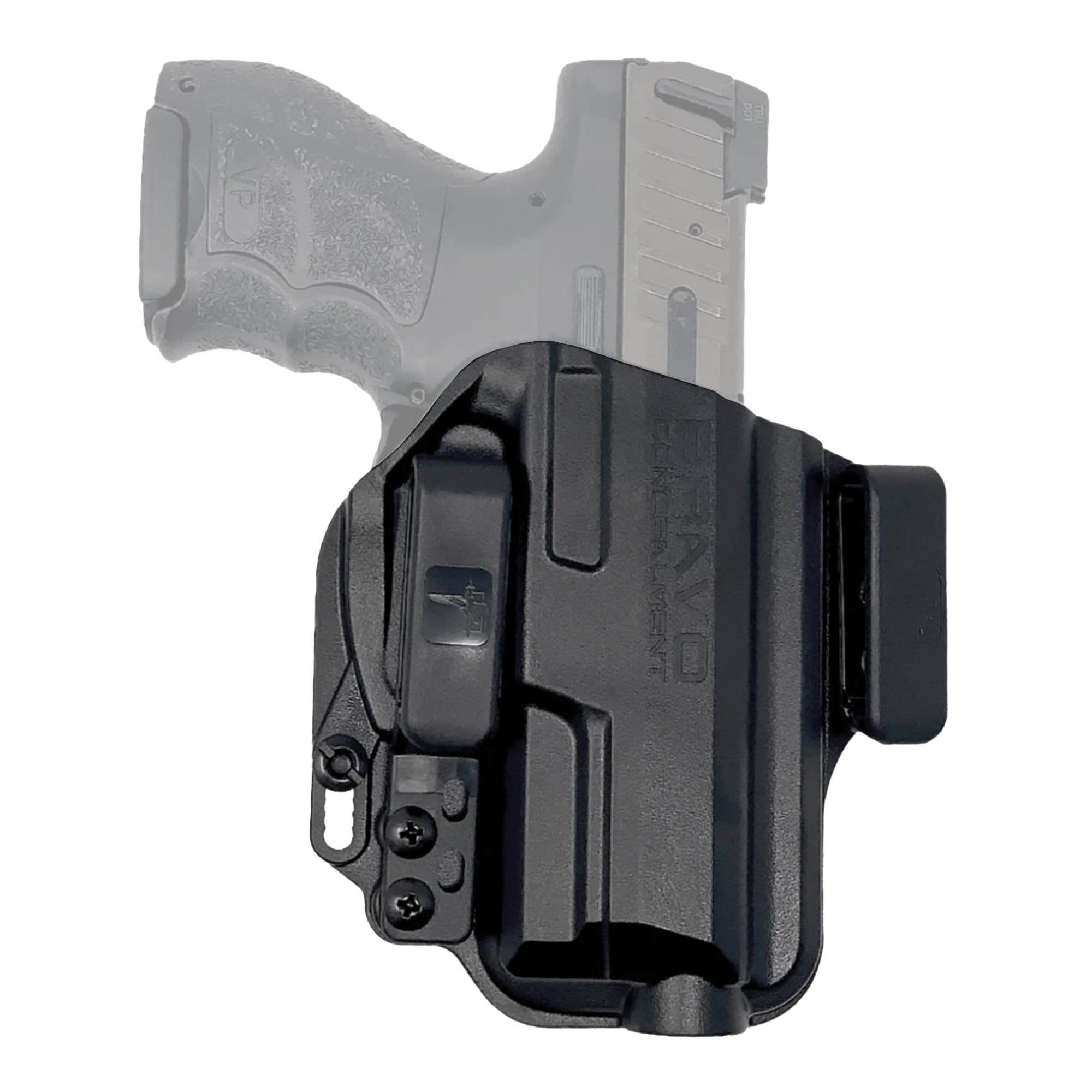 Bravo Concealment Right Hand Iwb Concealment Holster For Hk Vp9sk, Black - Bc201009