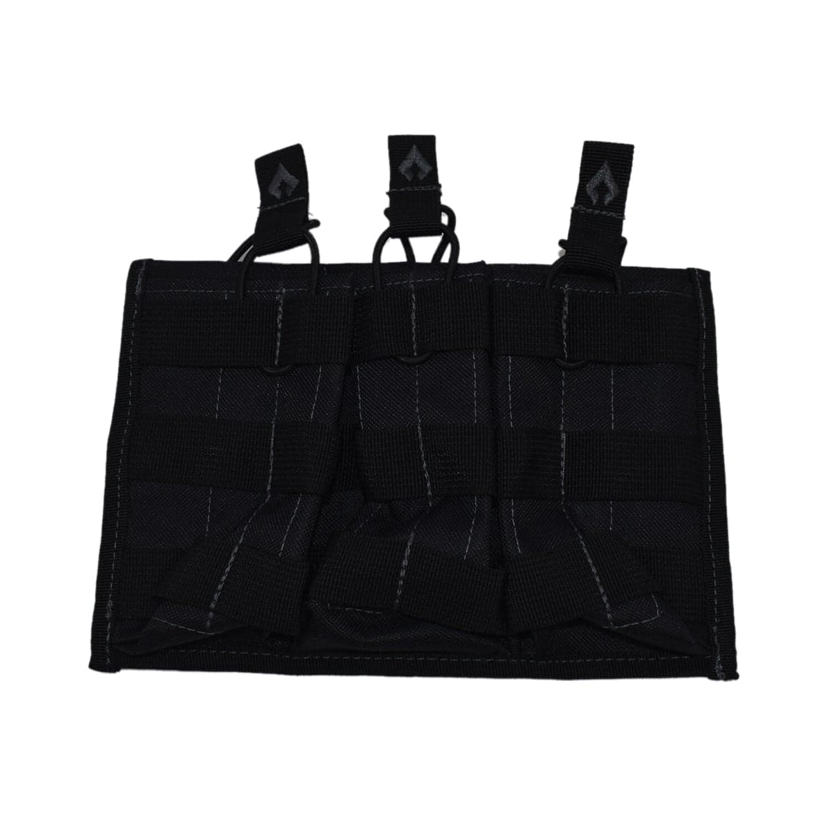 Advance Warrior Solutions Open Top Triple Magazine Pouch, Black