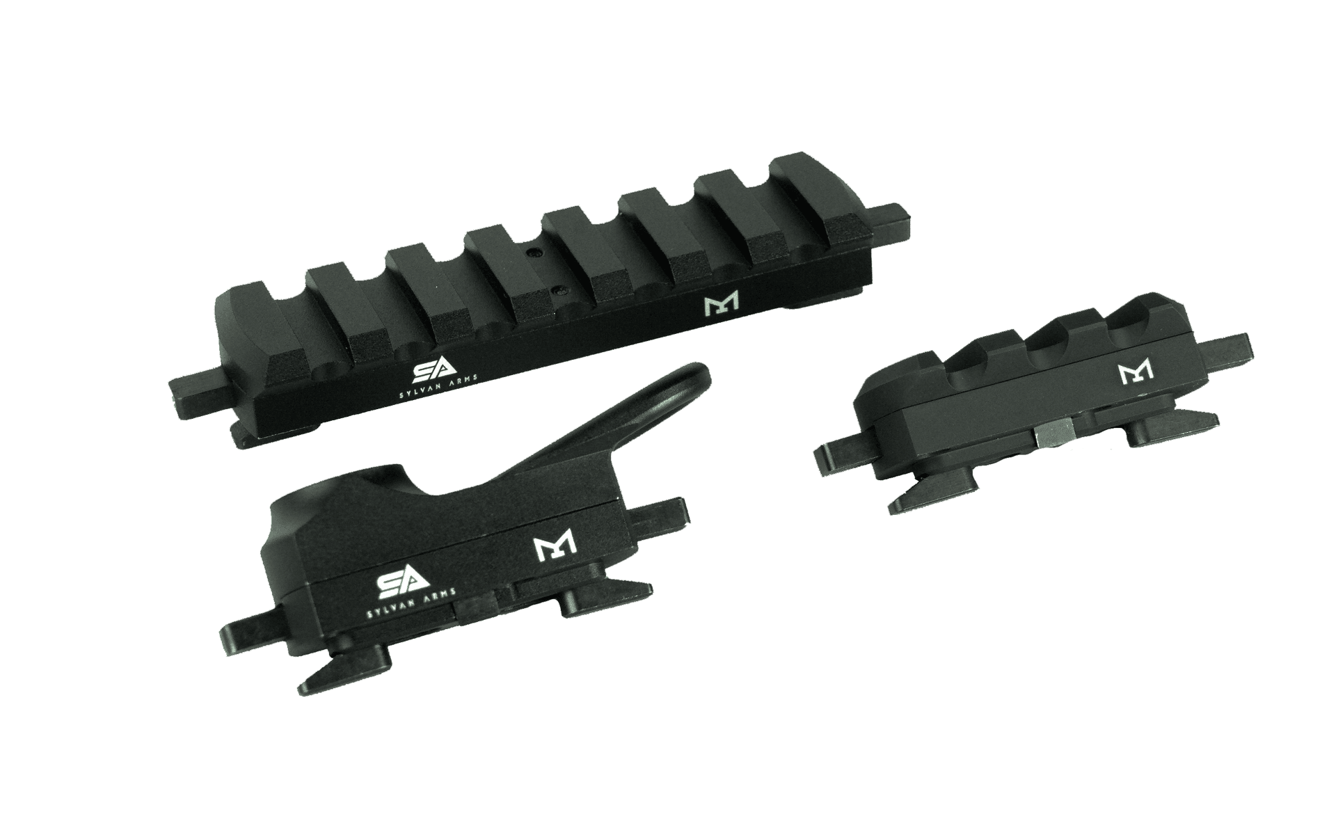 Sylvan 3 Piece QD Rail Mount Set - RC300