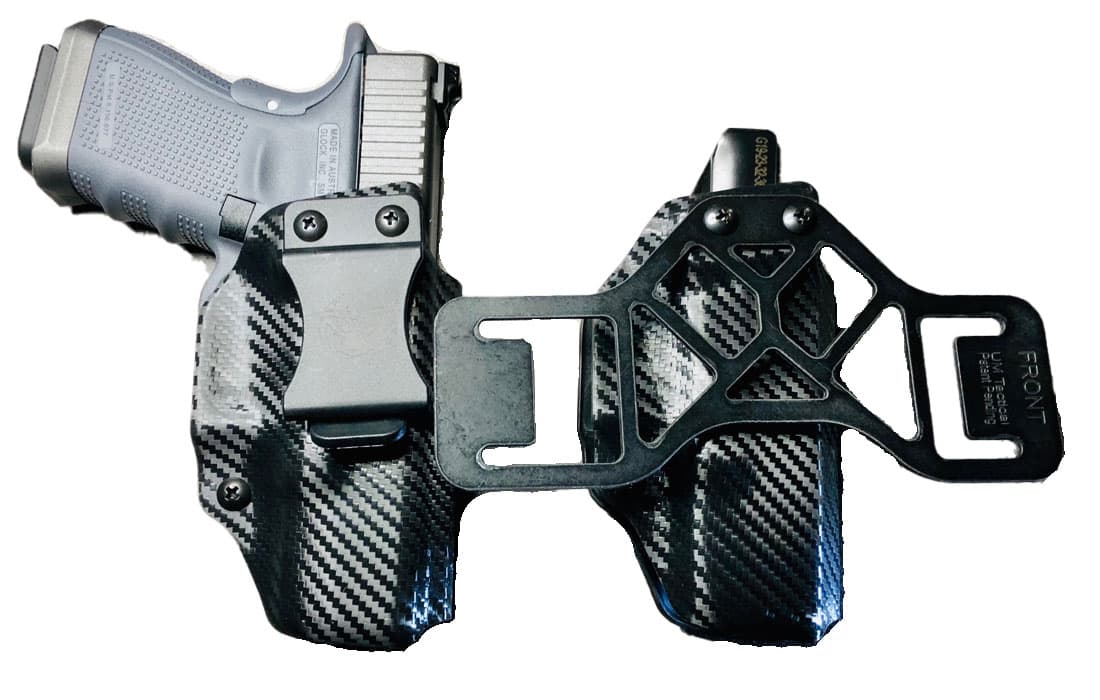 Um Tactical Qualifier Rh Iwb/Owb 1911 Holster, Black - Qu-1911-Gov-Rh
