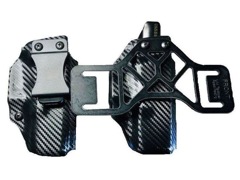 UM Tactical Qualifier Taurus G3 With TLR 7/8 LH OWB/IWB Holster, Black - QU-TAU-G3-TLR7-LH